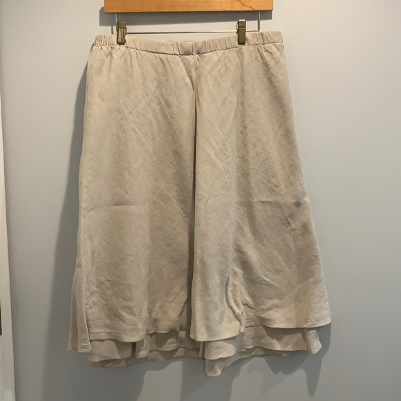 J. Jill Dresses & Skirts - J. Jill Double Layer Linen Skirt. Size MP